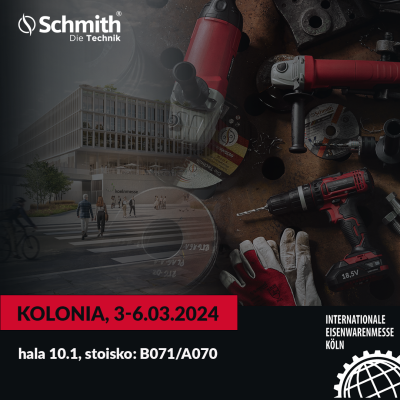 Schmith Poland at the Cologne International Tool Fair 2024 - invitation